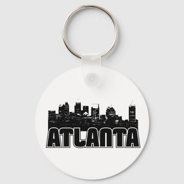Porte-clés Skyline Atlanta (Recto)