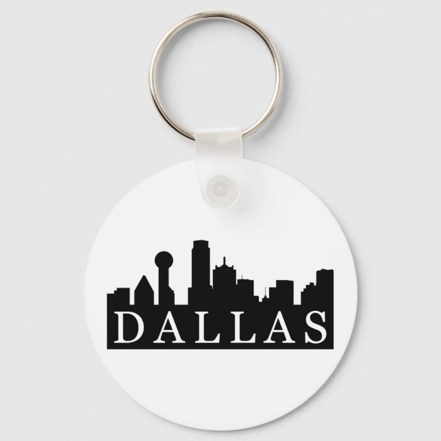 Porte-clés Skyline de Dallas (Recto)