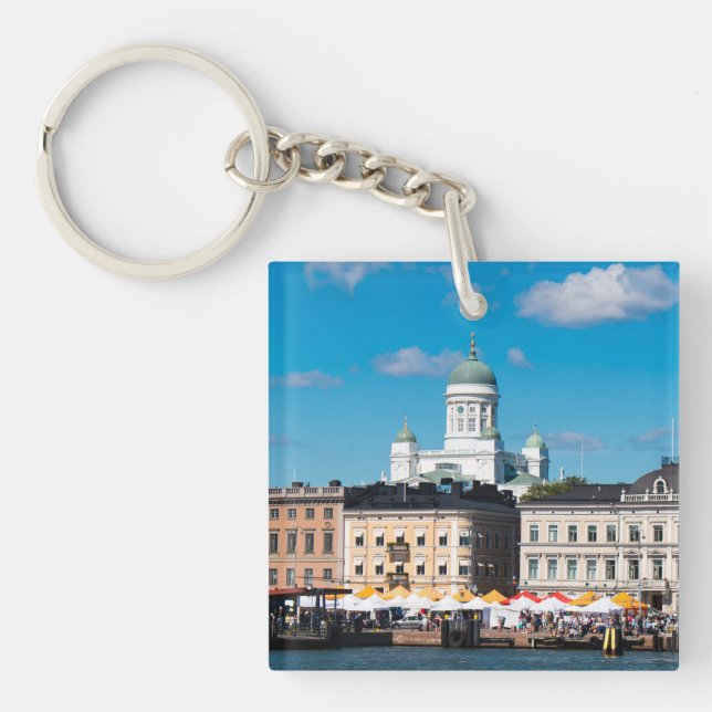 Porte-clés Skyline Helsinki (Devant)