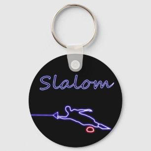 Porte-clés Slalom Water Skier Neon Porte - clé