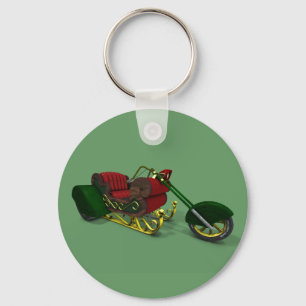 Porte-clés Sledge à moteur Santa Claus