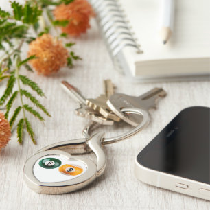 Porte-clés SlipperyJoe's 69 table de billard dur deux billiar