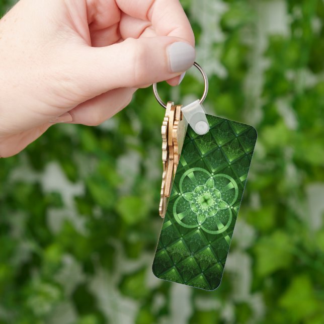 Porte-clés SlipperyJoe's Saint Patrick's Day glowing quatre f (main)