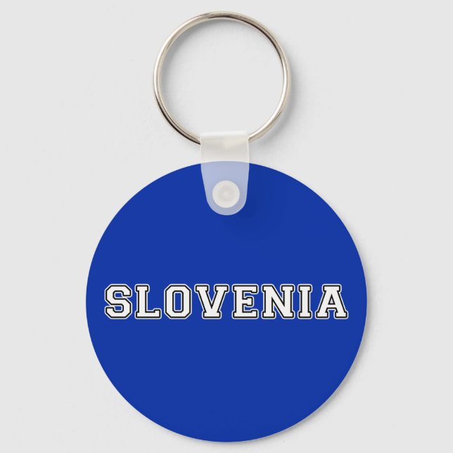 Porte-clés Slovénie (Recto)