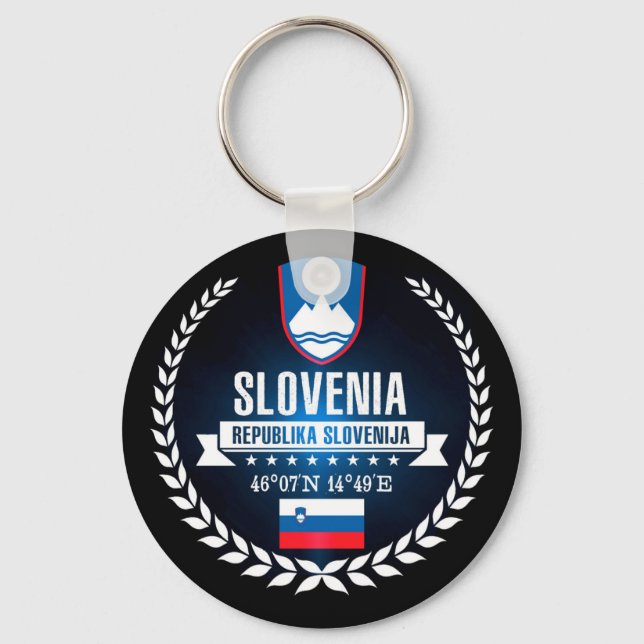 Porte-clés Slovénie (Recto)