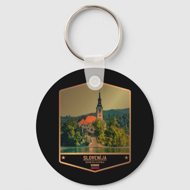 Porte-clés Slovénie (Recto)