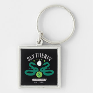 Porte-clés SLYTHERIN™ House Double Snake Locket Graphique