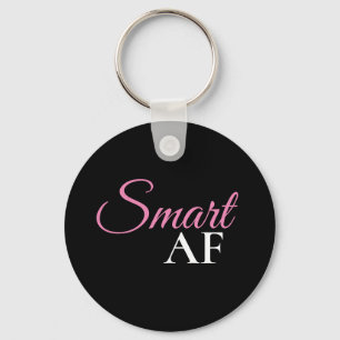 Porte-clés Smart AF Pink Expression Statement Keychain
