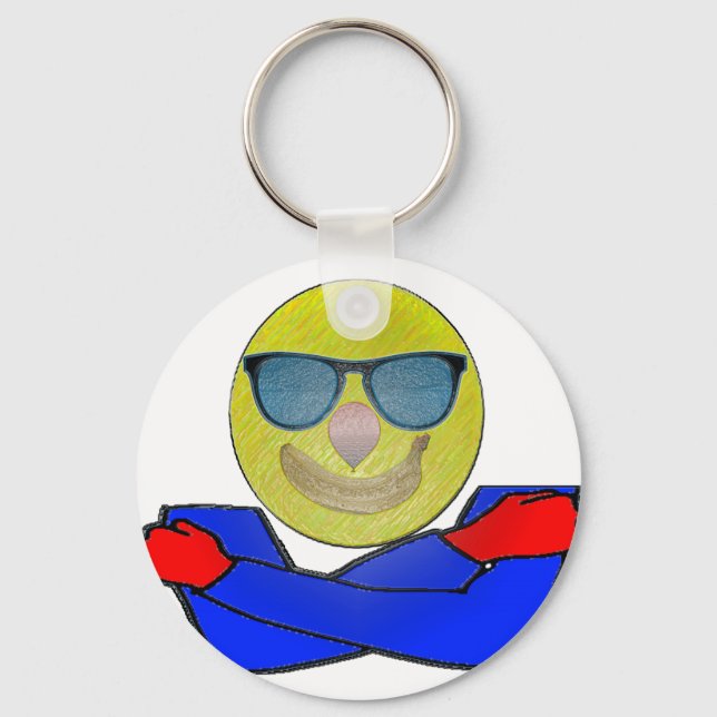 Porte-clés Smile and Hugs (Recto)