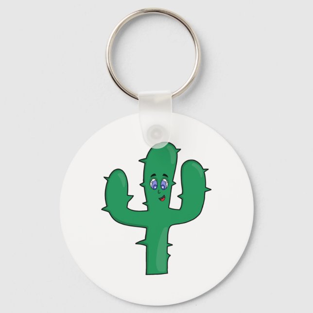 Porte-clés Smiling Cactus (Recto)