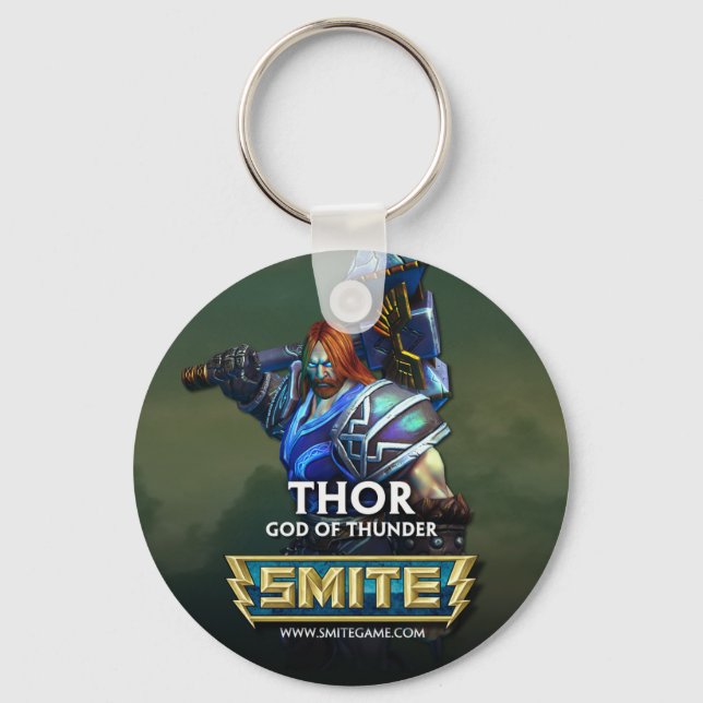 Porte-clés SMITE: Thor, God of Thunder (Recto)