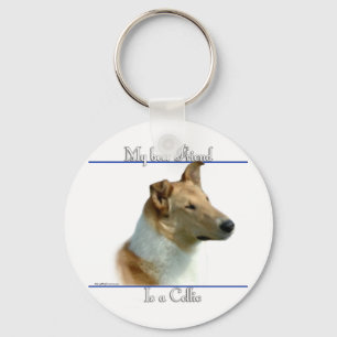 Porte-clés Smooth Collie Best Friend Porte - clé