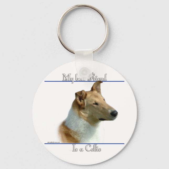 Porte-clés Smooth Collie Best Friend Porte - clé (Recto)