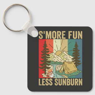 Porte-clés S'mores Amusants Moins Sunburn Funny Vintage extér