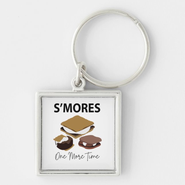 Porte-clés Smores S'Mores Dessert Une Fois De Plus Smore (Devant)