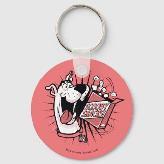 Porte-clés Snacks Scooby Doo demi-teinte Scooby