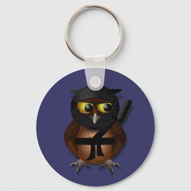 Porte-clés Sneaky Ninja Owl (Recto)