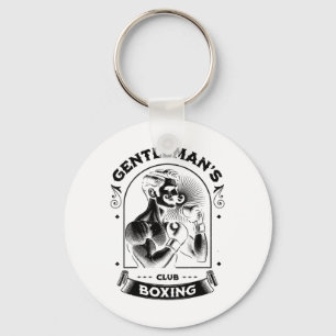 Porte-clés #snirt Gentleman's Boxing Club Rétro avec boxeur m