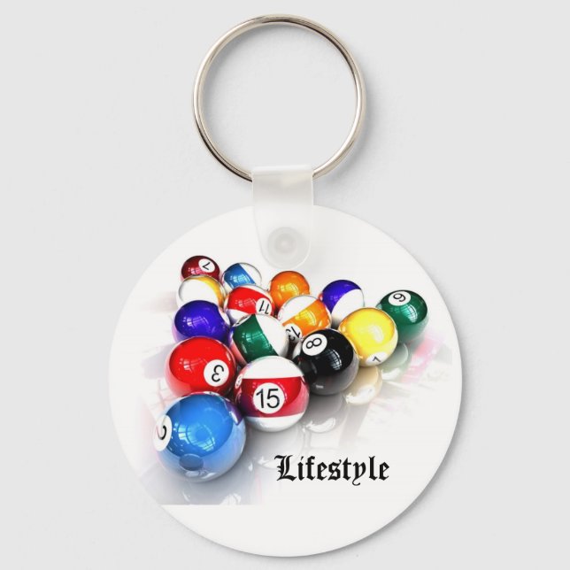 Porte-clés Snooker - Lifestyle (Recto)