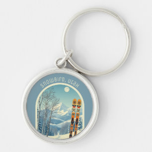 Porte-clés Snowbird Utah Rocky Mountains souvenir