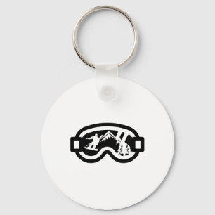 Porte-clés Snowboard Goggets Mountain Snowboard