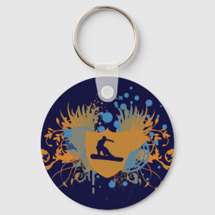 Porte-clés snowboard. hi-fi. v.3