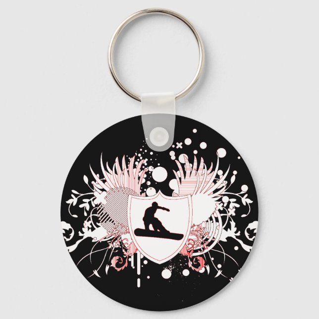 Porte-clés snowboard. hi-fi. v.3 (Recto)