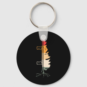 Porte-clés Snowboard vintage Backcountry Retro Freestyle Sn