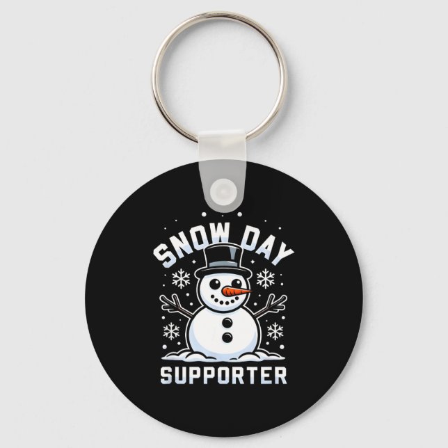 Porte-clés Snowday Suprter Fun Winter Days For Kids And Adult (Recto)