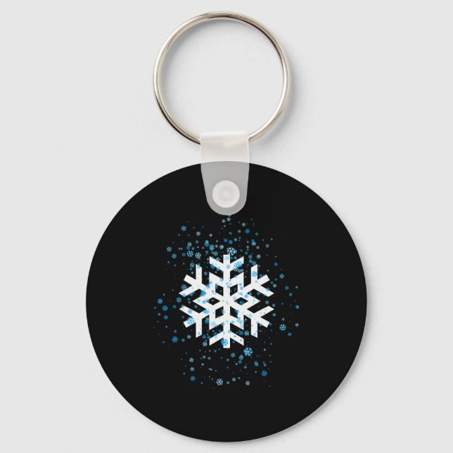 Porte-clés Snowflake For Women  (Recto)