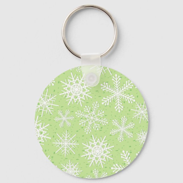 Porte-clés Snowflakes, porte - clé (Recto)