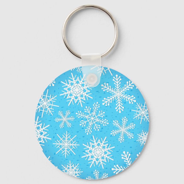 Porte-clés Snowflakes, porte - clé (Recto)