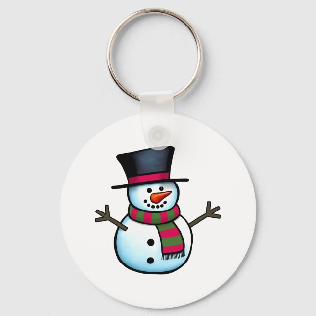 Porte-clés Snowman (Recto)