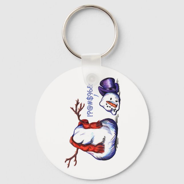 Porte-clés Snowman (Recto)