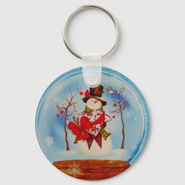 Porte-clés Snowman dans le monde des neiges (Recto)