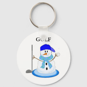 Porte-clés Snowman de golf