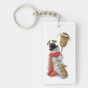 Porte-clés Snowman Et Ses Amis