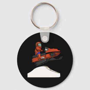 Porte-clés Snowmobiling Jump 2