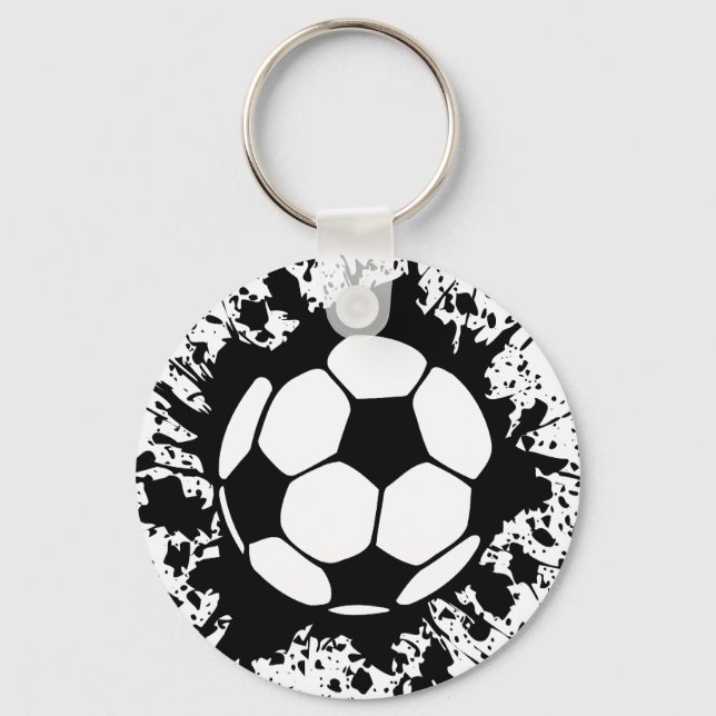 Porte-clés soccer. (Recto)