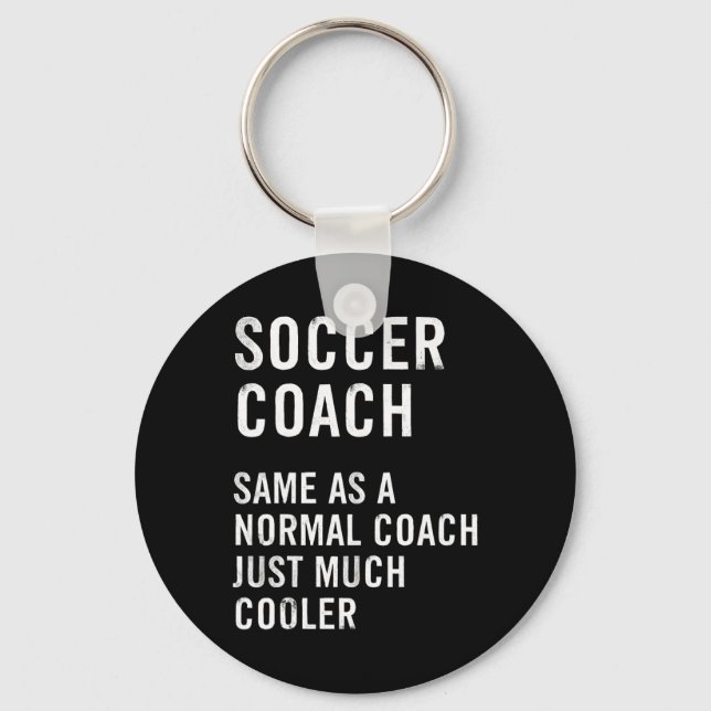 Porte-clés Soccer Coach Definition Funny  (Recto)