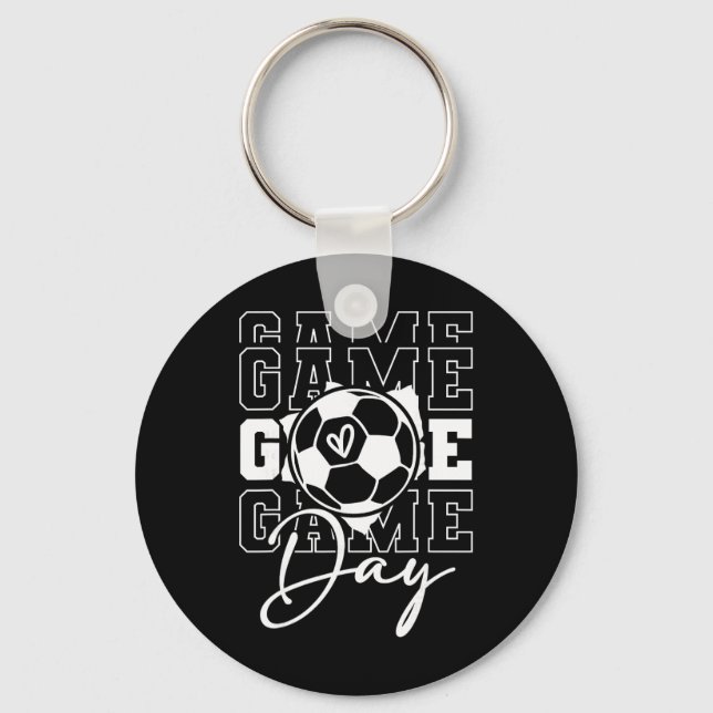 Porte-clés Soccer de jour de match  (Recto)