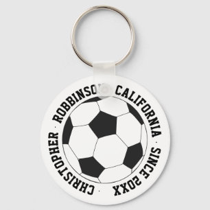Porte-clés Soccer personnalisé