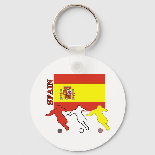Porte-clés Soccer Spain Keychain (Recto)