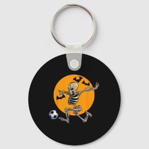 Porte-clés Soccer Squelette Halloween Hommes garçons Joueur d