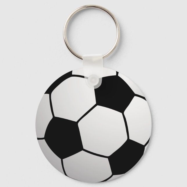 Porte-clés SoccerBall personnalisé pour les équipes de footba (Recto)
