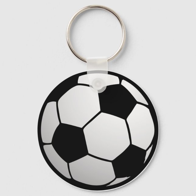 Porte-clés SoccerBall personnalisé pour les équipes de footba (Recto)