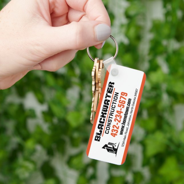 Porte-clés Société de construction Commerciale et Résidentiel (main)