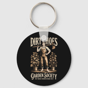 Porte-clés Société de jardinage de sales putes Drôle de jardi