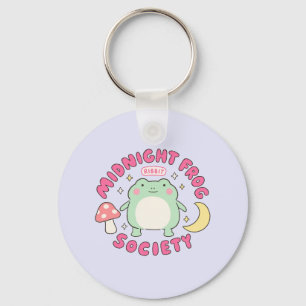 Porte-clés Société Mignonne Grenouille de Minuit Champignon P
