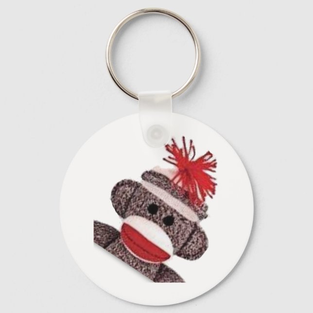 Porte-clés Sock Monkey marchandises produits cadeaux (Recto)